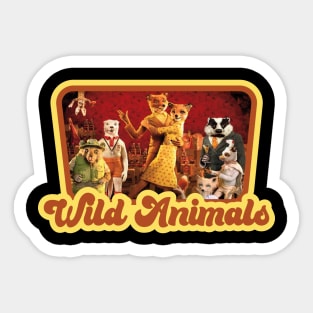 Fantastic Mr Fox - Wild Animals Sticker